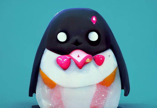 Kawaii Pinguin 2