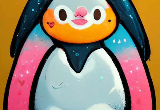 Kawaii Pinguin
