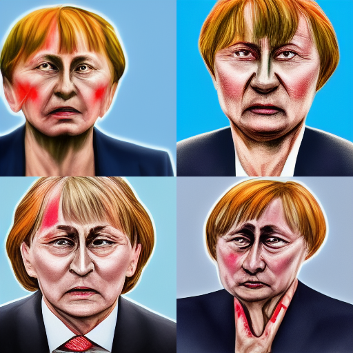 Merkel / Putin